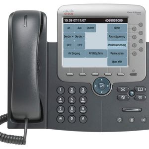 Abbildung 1: Bereits vollständig vorkonfektioniert stellt sich der xevIT Facility Manager XFM auf einem Cisco IP-Phone besonders smart dar.