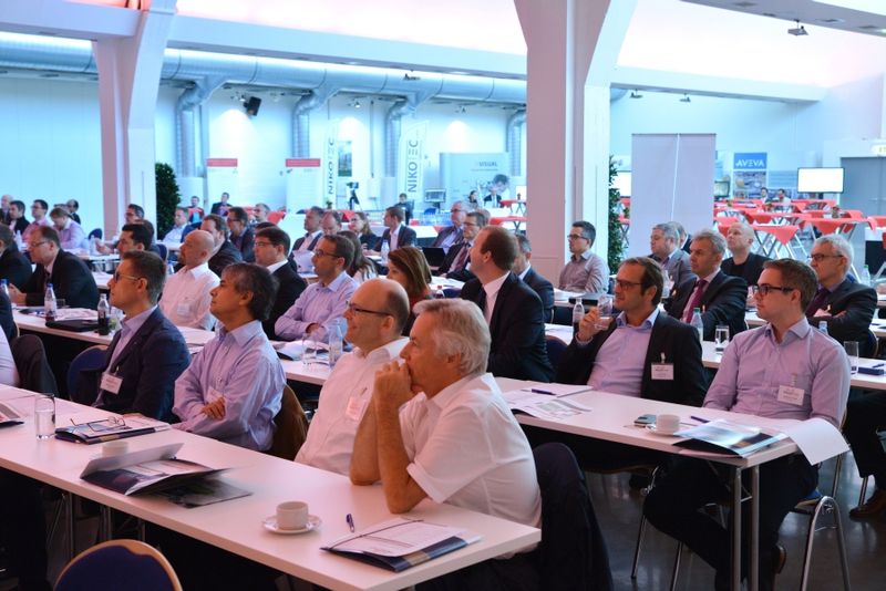 Impressionen des diesjährigen Digital Plant Kongress aus Würzburg. Fach- und Führungskräfte aus den Bereichen Prozessindustrie, Anlagenbau, Anlagenplanung und Anlagenkonstruktion diskutierten spannende Fragen rund um die Digitale Anlage. (Bild: Untch)