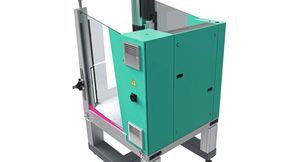The control cabinet is integrated into the rear of the press frame and offers accessibility with a small overhang thanks to the variable door opening. (Image:Tox)