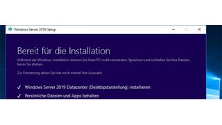 In manchen Fällen können Windows Server 2012 R2 und 2016 direkt zu Server 2019 aktualisiert werden. Wir zeigen wie. (Microsoft / Joos)