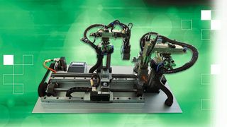 Mit den Standardkomponenten von Norelem lassen sich Pick-and-Place-Anwendungen unkompliziert und effizient realisieren. (norelem)