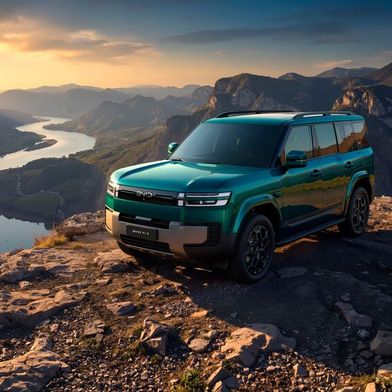 BYD bringt das SUV-Modell Ti 7 in den kommenden Monaten in Großbritannien an den Start. (Bild: BYD)