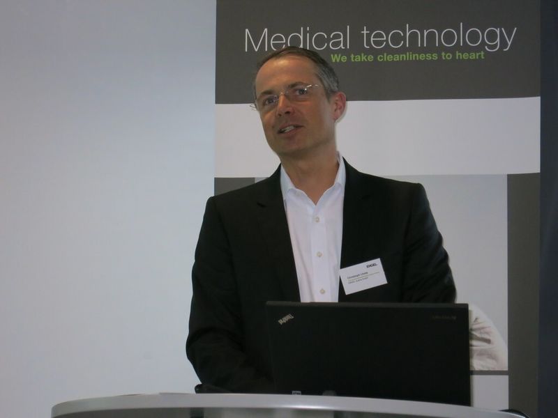 „Investitionen in moderne Werkzeugkonzepte lohnen sich“, Christoph Lhota, Engel Austria Medical. (Bild: Reinhardt)