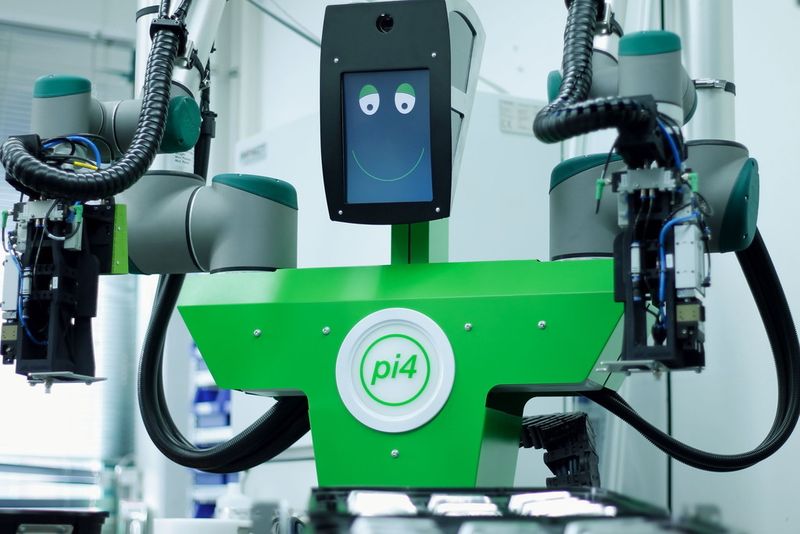 Bereits seit zwei Jahren unermüdlich bei PAS Deutschland im Einsatz: der Workbot von PI4. (Bild: PI4 Robotics)