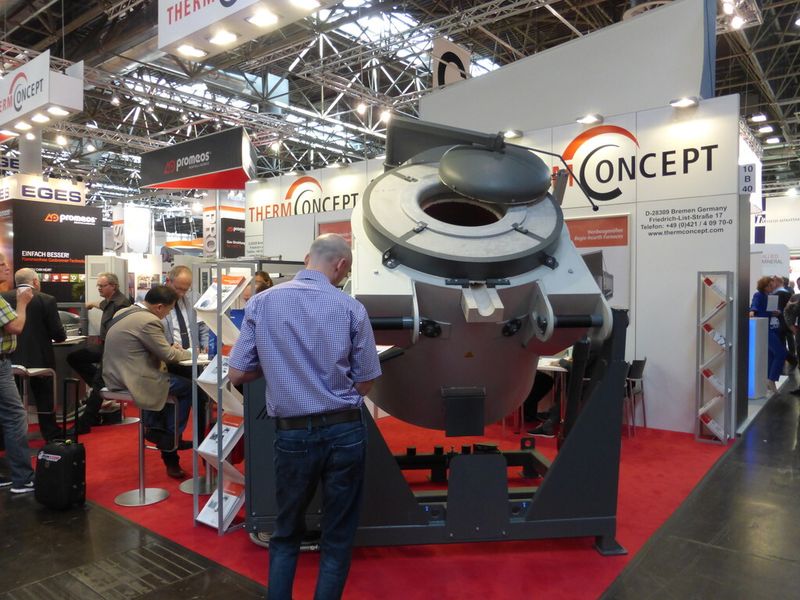 Impressionen vom Metallurgiemessen-Quartett Gifa, Metec, Thermprocess und Newcast 2015 in Düsseldorf. (Bild: Finus)
