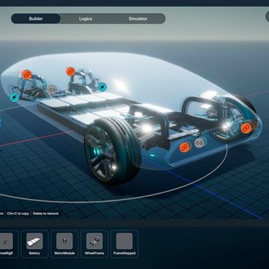 Donut Lab hat mit DonutOS eine Software-Plattform vorgestellt, die virtuelle Modellierung mit realem Fahrzeugverhalten kombiniert.  (Bild: Donut)