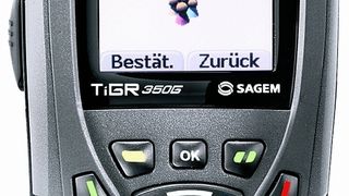 Gruppenruffunktion. Das Sagem_TiGR350G robust wie ein Funkgerät (Archiv: Vogel Business Media)