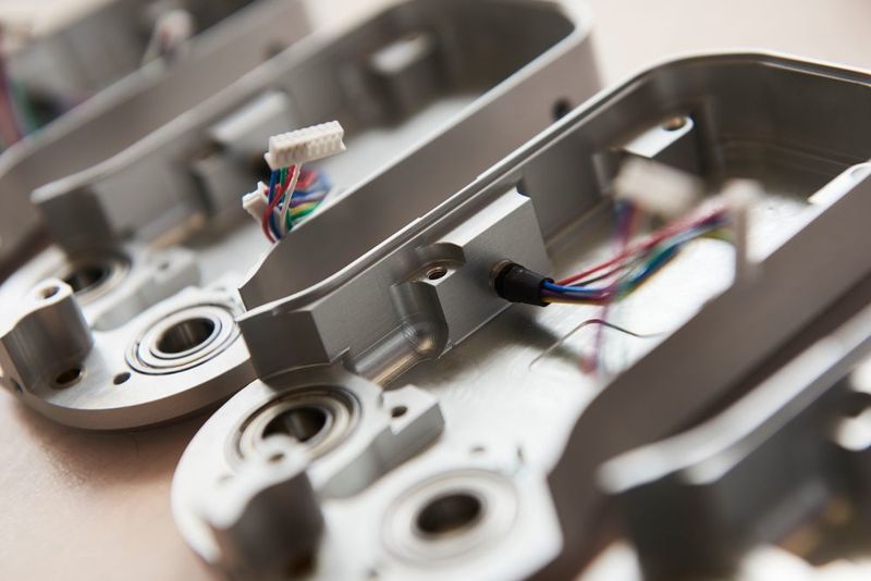 Die Kabel verraten es: Der Roboter-Greifer arbeitet elektrisch und digital.  (On Robot)