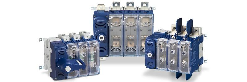 Class J Disconnect Switch combines switch and fuses to simplify operation and protection while saving space.(Source:   Littelfuse, Inc.)