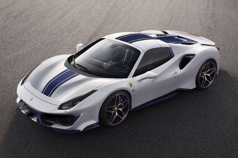 Dank des Spider-Modells kann man den Ferrari 488 Pista ... (Bild: Ferrari)