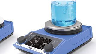 Sicherheit, Leistung und Intelligenz zeichnen den neuen IKA-Magnetrührer RET control-visc aus. (Bild: IKA-Werke)