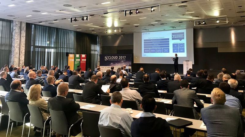 Wohin geht die Reise? Ein Cloud Technology Outlook war Inhalt der Eröffnungskeynote von Dr. Carlo Velten, Crisp Research.  (Vogel IT-Akademie)