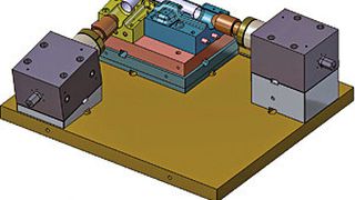 Titan lässt sich vielfältig einsetzen. Jetzt wird der Werkstoff auch für die Umformung interessant. Das Bild zeigt die schematische Darstellung der Umformung von Titanrohren innerhalb einer Prozessstufe. (Bild: IWU/IST)