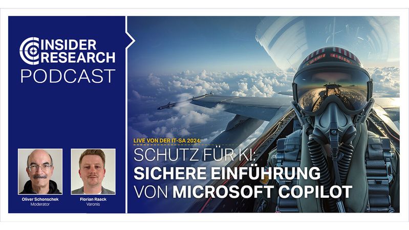 "Schutz für KI: Sichere Einführung von Microsoft Copilot"An interview with Oliver Schonschek, Insider Research, with Florian Raack von Varonis. (Image: Vogel IT-Medien / Varonis / Schonschek)