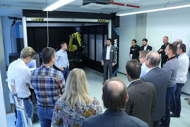The open house event attracted OEMs and suppliers from Germany, Italy, Spain, Poland and Turkey.  (Creaform)