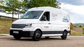 Bosch hat zwei E-Transporter umgebaut.  (Bild: Bosch)