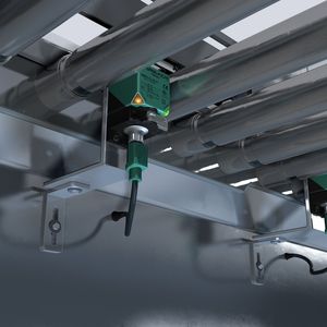 Reduktionsfaktor-1-Sensoren in der Fördertechnik erkennen jedes Objekt – egal aus welchem Metall mit demselben Abstand.