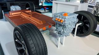 General Motors hat seine neue modulare Plattform und sein Batteriesystem Ultium in Michigan (USA) präsentiert. (Bild: Steve Fecht / GM)