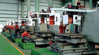Mit der Erweiterung des Portfolios auf Fünf-Achs-Bearbeitungszentren wollen taiwanesische Hersteller auf dem Weltmarkt das hochwertige Maschinensegment besser besetzen.  (Bild: Victor)