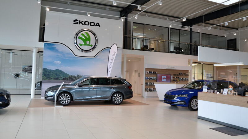 Der jüngste Betrieb ist das Skoda-Haus nach neuer CI in Kronach. (»kfz-betrieb«/Mauritz)