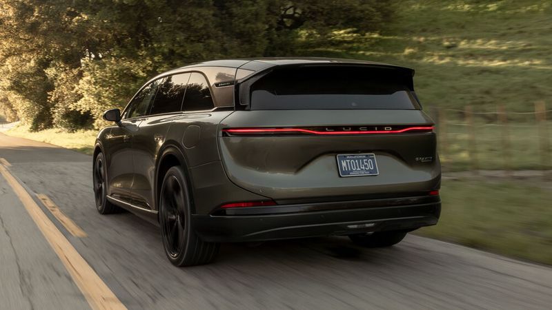 Beim Design hat die Aerodynamik eine wichtige Rolle gspielt. Das Ergebnis ist ein cW-Wert von 0,24.  (Bild: Lucid)