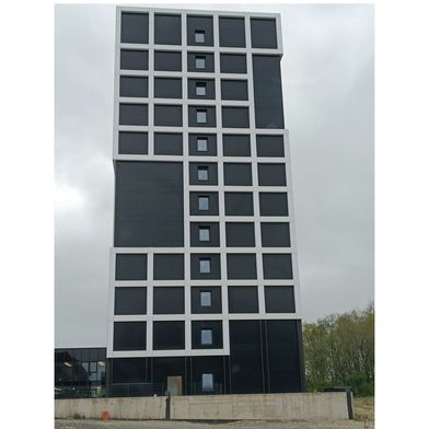 Das Studierendenwohnheim in Bochum mit 720 Wohneinheiten ist das höchste in Modulbauweise errichtete Gebäude in Europa. (Bild: Daiwa House Modular Europe GmbH)