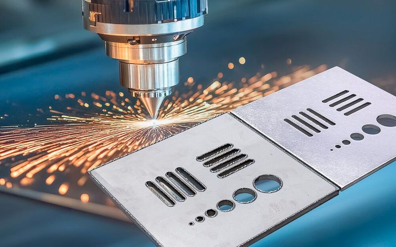 Präzise Power von Arku: Der EdgeBreaker 3000 Fiber zeigt seine Stärke bei der Entfernung harter Grate, wie sie typischerweise beim Schneiden mit dem Fiberlaser entstehen(Bild:  Arku)