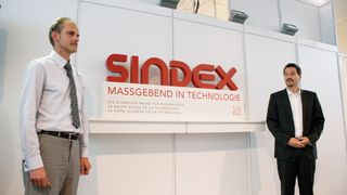 Die Veranstalter der Sindex Roland Brand, CEO Bernexpo AG und  René Brugger, Präsident swissT.net (v.r.) erwarten zum Sindex-Symposium 250 Führungskräfte aus Wirtschaft, Politik und Forschung. (Bild: Sindex)