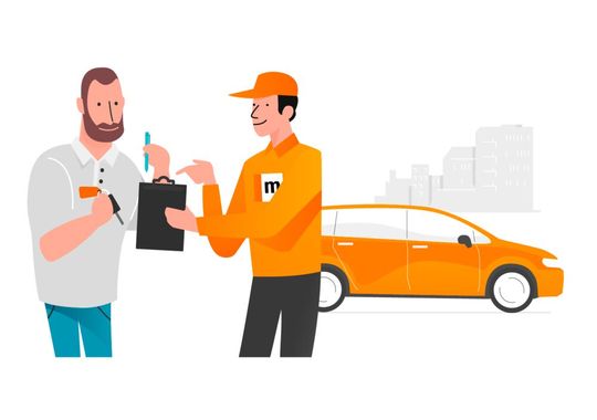 Bequeme Lieferung nach Hause(Bild:  mobile.de)