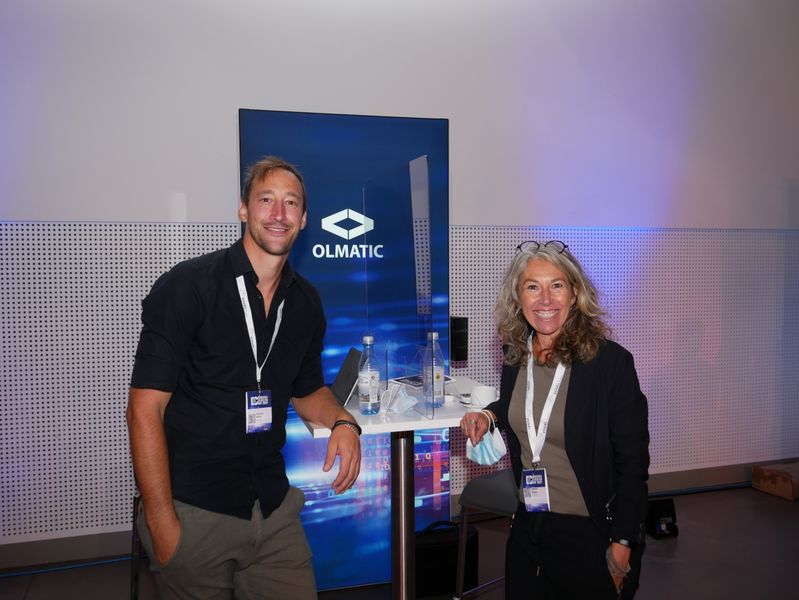 Das erste und hoffentlich nicht das letzte Mal dabei gewesen! Olmatic mit Sabine Single und Patrick Olma. (Vogel IT-Medien GmbH)