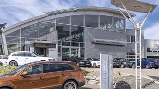 Die Betriebe der Autohaus-Weeber-Gruppe, hier der Audi-Betrieb in Herrenberg, nutzen gerne das neue Mitarbeitermotivationsportal. (Foto: Oswald-Fotodesign)
