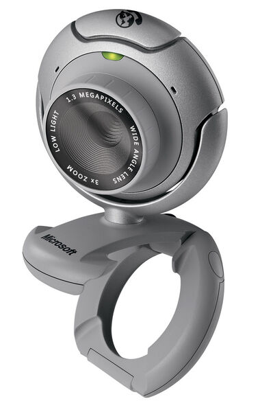 Seit dem vergangenen Jahr bietet Microsoft seinen Kunden auch Webcams wie die Lifecam VX-6000 an. (Archiv: Vogel Business Media)