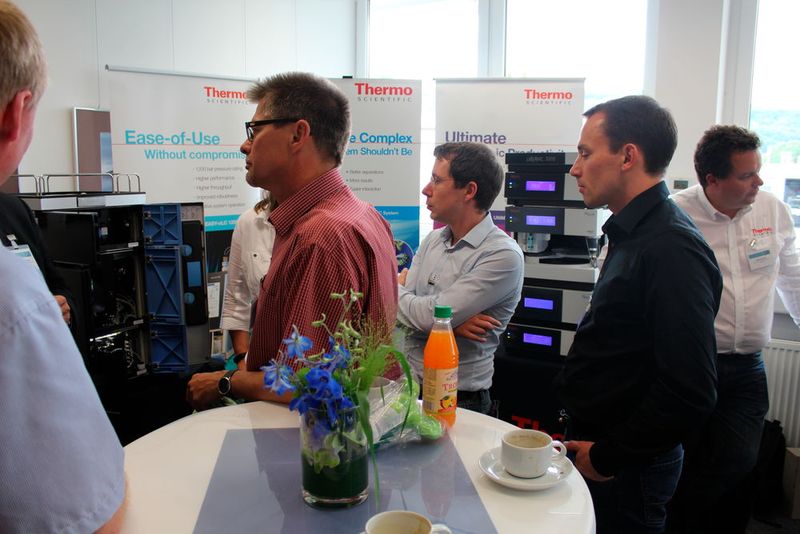 Das Vanquish-UHPLC-System war ein Anlaufpunkt der Ausstellung. (Wahler/LABORPRAXIS)