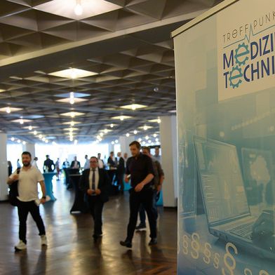 Am 17. September fand zum ersten Mal der Treffpunkt Medizintechnik von DeviceMed in Frankfurt statt. (Bild: Stefan Stark/Koala Agentur)