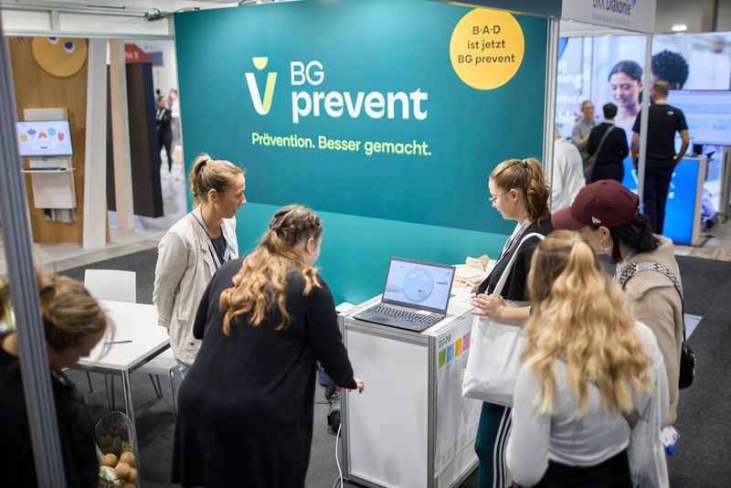 Weitere zentrale Themen: Prävention und ... (Bild: Jan Pauls / Deutscher Pflegetag)