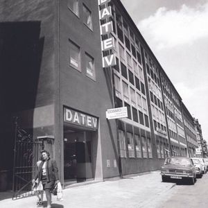 Der Unternehmensstandort in der Paumgartnerstraße in Nürnberg um 1970.(Bild:  Datev eG)