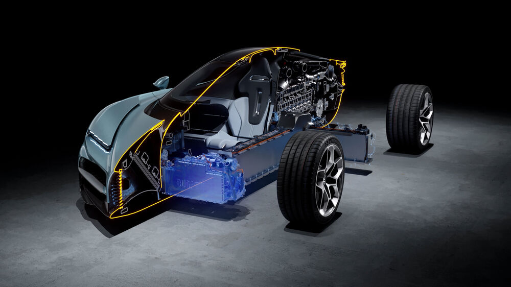 Rimac integrates 800-volt technology and SiC inverters into the Bugatti ...