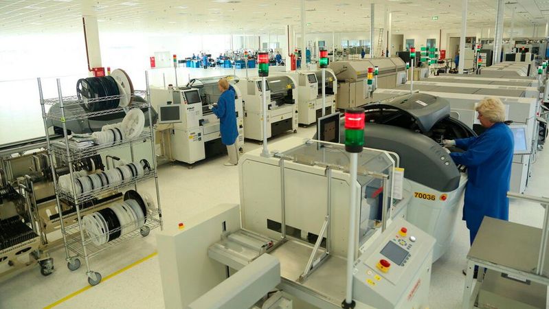 Der Continental-Standort in Kaluga.(Bild:  Continental)