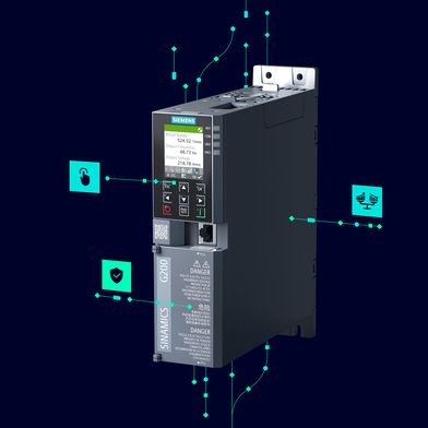 Der Frequenzumrichter Sinamics G200 zeichnet sich durch seine einfache Handhabung über den gesamten Projektzyklus aus. (Bild: Siemens)