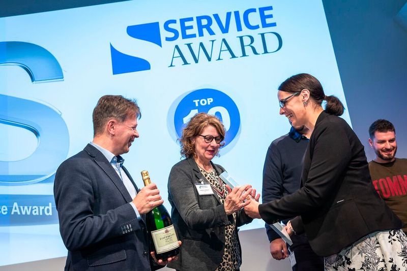 Volvo-Partner Uwe Amthauer krönte seine unternehmerische Leistung ebenfalls mit einem Top-Ten-Platz. (Stefan Bausewein)