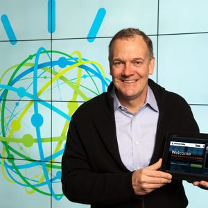 Michael Rhodin zeichnet bei IBM verantwortlich für den Bereich Cognitive Computing Software.