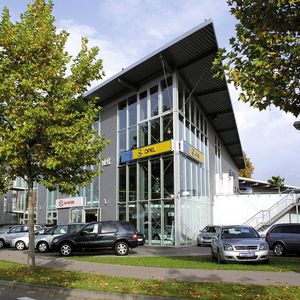 Der Stammsitz des Familienbetriebs in der Heilbronner Lise-Meitner-Straße.