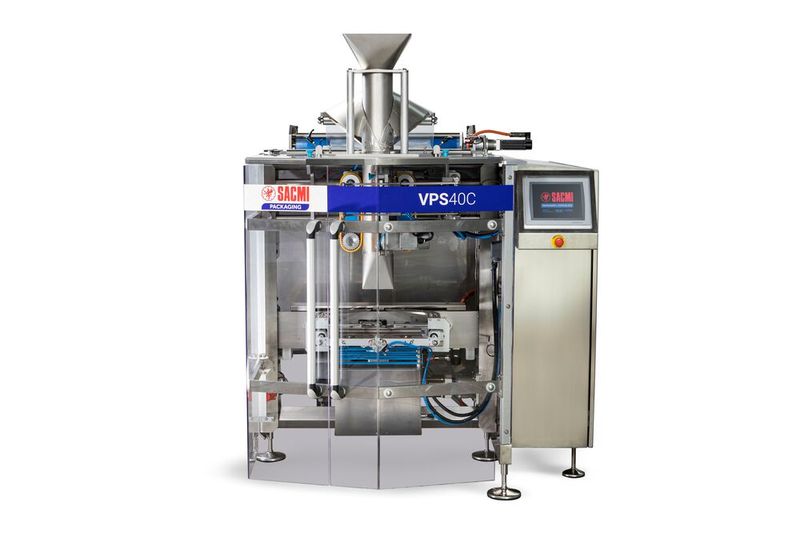 Die vertikale Schlauchbeutelmaschine VPS 40C bietet Hochleistung bei der Verpackung vieler Back- und Süßwaren. (Bild: Sacmi Packaging & Chocolate)