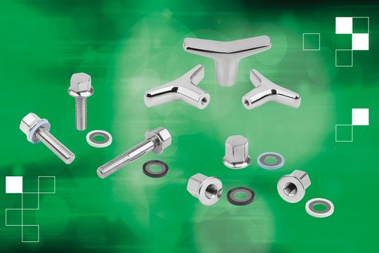 Neben den Hygienic-Usit-Dicht- und Unterlegscheiben bietet Norelem ein umfangreiches Sortiment an Edelstahlkomponenten, die mit den Scheiben kombiniert werden können.(Bild:  Norelem)