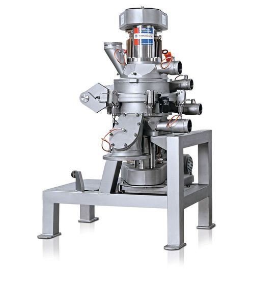 Der weiterentwickelte TTSP Sichter ist als einziges Gerät auf dem Markt in der Lage, auch für Metallpulver zwei Trennschnitte in einer Maschine zu realisieren. (Bild: Hosokawa Alpine)