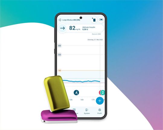 Das System ermöglicht die Steuerung des Hybrid-Closed-Loop direkt über das Smartphone des Nutzers statt über ein separates Handgerät.(Bild:  Vicentra)