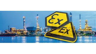 Aus der Fertigung in den Prozess: Das I/O-System Axioline P von Phoenix Contact, das zur Hannover Messe mit Standard- und eigensicheren Modulen präsentiert wird, sorgt dafür, dass die Informationen schnell und wirtschaftlich an das Leitsystem übertragen werden. (Phoenix Contact)