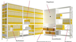 aktenregale-archivregale- (HaCoBau Hallen und Container Systeme GmbH)