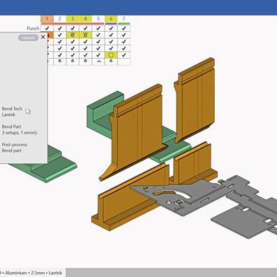 Die Übersicht in Echtzeit in Lantek Bend zeigt den Workflow und alle Benutzerinformationen an einem einzigen Ort an.  (Bild: Lantek)