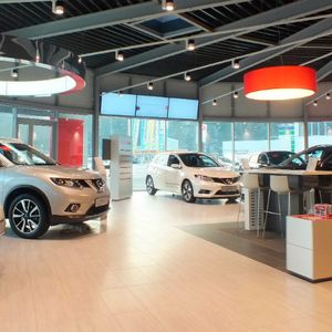 Großzügig geschnittene Ausstellungsräume sollen Besucher zum Verweilen einladen.(Foto:  Nissan)